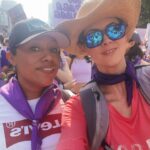 Verónica Jaspeado Instagram - 8 de marzo 2024 Fortaleciendo la lucha por la igualdad de género 💜🇲🇽 #8marzo #mujeres #marchademujeres #mexico