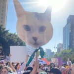 Verónica Jaspeado Instagram - 8 de marzo 2024 Fortaleciendo la lucha por la igualdad de género 💜🇲🇽 #8marzo #mujeres #marchademujeres #mexico