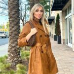 Veronika Mindal Instagram - Autumn mood in January presented by coffee & chocolate colors. . . . Leather trench coat #elitetahari Leather Boots #luckybrand Bag #meliebianco Pants by #kendalljenner & #kyliejenner . . . . . #actress #model #maturemodel #singer #songwriter #Hollywood #LosAngeles #NewYork #Paris #Milan #Ukraine #talent #artist #Instagram #Instastyle #tattooedgirl #Insta #vogue #style #outfit #fashioninspiration #fashion #design #fashiondesign #veronikamindal