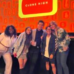 Vicci Martinez Instagram - The #clonehigh premiere in LA was a blast and I can’t wait for you all to see it too!!! May 23 on @hbomax Thank you @ericarivinojahollywood for your 💛 and everyone else on the team who gave me the opportunity to bring Frida BACK to life! 🧬 🌹 🎨