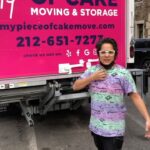 Vicci Martinez Instagram - Thank you @pieceofcakemoving and our movers @jovanm07 and Enis for making @emilytarver and our moving day literally a 🍰! Use our Promo Code for a discount if you’re moving: IGFAMILY FOREVER GRATEFUL!! ❤️❤️❤️ And that truck is pretty dang cute too!!! “Truck 97”