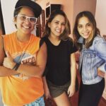 Vicci Martinez Instagram - Congratulations to my best friend and cuzzy @julesmarmar on her bundle o’ joy!!! And yes, the one on the right is my cutey sis @sandybleaches ❤️❤️❤️