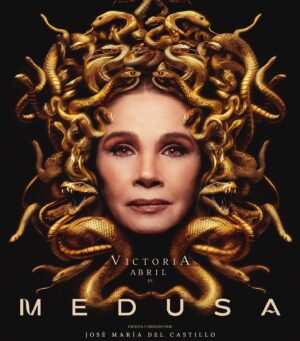 Victoria Abril Instagram - ¡MEDUSA!
Feliz de poder dirigir este gran proyecto para el Festival Internacional de Teatro Clásico de Mérida este verano protagonizado por VICTORIA ABRIL, ADRIÁN LASTRA, RUTH LORENZO, MARIOLA FUENTES y equipazo de lujo…MEDUSA.

No puedo estar más agradecido por este gran regalo. ¡Gracias Jesús Cimarro por confiar en mí y en mis locuras! Y gracias a todo el equipo humano que hay detrás de MEDUSA y que ya están haciendo  posible que cobre vida. ¡Pedazo de viaje nos espera coribantes! ¡Os esperamos del 31 de julio al 11 de agosto en el Teatro Romano de Mérida! (Ya a la venta en la web del Festival)

REPARTO:
* Victoria Abril
* Adrián Lastra
* Ruth Lorenzo
* Mariola Fuentes
* Peter James
* Elisabet Biosca
* Joaquín Fernández 
* Roberto Provenzano
* Eduardo Rey
* Manuel Duarte

- DIRECCIÓN: José María del Castillo
- TEXTO ORIGINAL: José María del Castillo 
- AYTE. DIRECCIÓN: Silvia Beaterio
- COMPOSICIÓN MUSICAL: Alejandro Cruz Benavides 
- COREOGRAFÍA: Aleix Mañé
- ESCENOGRAFÍA: Monica Boromello 
- ILUMINACIÓN: Felipe Ramos
- VESTUARIO: Pier Paolo Álvaro 
- PRODUCTOR: Jesús Cimarro 
- JEFE DE PRODUCCIÓN: Juan Pedro Campoy
- AYTE. PRODUCCIÓN: Celia Faba
- UTILERÍA ESPECIAL: Inside FX
- DISEÑO CARTELERÍA: María La Cartelera
- FOTOS ACTORES: Javier Naval
- DIRECCIÓN DE CORO: Amaya Añúa

Con la colaboración del CORO DE CÁMARA DE EXTREMADURA 

Una coproducción del Festival Internacional de Teatro de Mérida, Pentación Espectáculos y Coribante Producciones.

¡GRACIAS A POR ESTE NUEVO GRAN VIAJE!

Impresionante diseño de cartel hecho por María La Cartelera @marialacartelera . ¡Gracias Pelayo y Natalia por saber plasmar siempre la esencia en vuestros carteles!

#medusa #festivaldemerida #70festivaldemerida #teatro #coribante #coribanteproducciones #festivalinternacionaldeteatroclasicodemerida #victoriaabril #mariolafuentes #adrianlastra #ruthlorenzo #pentacion #antonioabeledo 

@festivaldemerida @elisabet.biosca.actriz @obondjames @mariolafuentesactriz @ruthlorenzomusic @adrian_lastra @maiguex @monicaboromello @silviabeaterio @alejandrocruzbenavides @aleix.m.saez @gomezmiryam_ @antonio_abeledo @marialacartelera @pelayo_rc @nataliadiazact @corodecamaradeextremadura