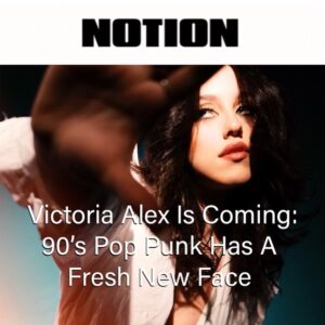 Victoria Azevedo Instagram - I'm so grateful! Thank you @notion for featuring my music and recognizing my artistry!!!

Thank you to my fans
And my team!! 
Iove being on this journey with you! 

EP 2024! ❤️‍🔥❤️‍🔥❤️‍🔥

link to the article in my bio:)

#poppunk 
#torontomusic 
#grateful