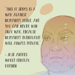 Victoria Ying Instagram - I've been giving money to the WCK for the last few months and hearing the news was absolutely heartbreaking. I hope that people can heed Jose Andres's words and ceasefire immediately.