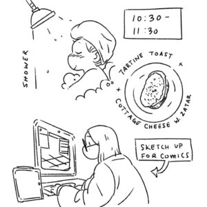 Victoria Ying Instagram - Work work work work work #hourlycomicday #hourlycomicday2024