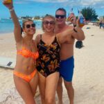 Victoria Spence Instagram - Postcards from Barbados 🥹🫶🏻 I can't even explain the release I felt the minute we touched down here knowing we had 2 whole weeks together, just me & Mike for the first time in years💕 We were lucky to cross paths with some friends and my mum and dad on our first two days which was really special, and now it's just us, and lots of rum🤩 Feeling very grateful to be ending 2023 in such a beautiful place 🌎 #barbados