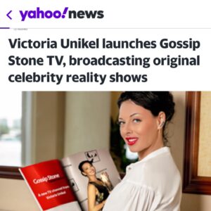 Victoria Unikel Instagram - The media response and coverage of our upcoming release of the Gossip Stone TV channel has been nothing short of miraculous. It is so great to be mentioned by @yahoo @yahoofinance @yahoonews @yahooentertainment @yahoolifefr & more! Thank you so much and we look forward to creating more things for you to write about!

Producer/star of “The most Expensive” show @debbie_wingham 
Producer/star of “Seduce like a spy” @aliiaroza 
Producer of “Hypno challenge” @marinaclark_s 
🙌And special thanks to our team: 
CEO, producer @victoriaunikel 
CTO,producer @geneavakyan 
Creative director @henrylipatov 
Producer @airy_gold 
PR by @vugaenterprises