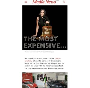 Victoria Unikel Instagram - Breaking News❗️British Royal music by Royal Composer Olga Thomas @drolgathomas featured on Gossip Stone TV show by the Queen of the most expensive Debbie Wingham￼ @debbie_wingham !

London, Great Britain – Debbie Wingham, celebrity British Artist is in full swing on the production of her show The Most Expensive on Gossip Stone TV.  Ferrari, Louis Vuitton, Cartier, Bulgari, all the international symbols of chick and luxury – this is the world of the Queen of all that is most expensive in the world. The world of wealth and fame attracts the curiosity of the public with its inaccessibility and exclusivity. What could be more appropriate? Real Royal music, of course!

The Platinum Jubilee held in celebration of Queen Elizabeth II only a month ago for her 70 years of service to the people of the United Kingdom was the occasion for the release of the Royal Jubilee Celebration album by Olga Thomas, composer and patron of British Monarchists Society @themonarchists 

Her music had such an effect on the heart and mind of Gossip Stone TV CEO and producer Victoria Unikel @victoriaunikel , that she decided to link the royal and luxury theme running throughout the show The Most Expensive, that this music must be present in the show to bookend each episode by accompanying the title and closing sequences. This music was graciously allowed to be used in the show by the author, Olga Thomas, herself. Gossip Stone TV, as an American TV channel, is honored to extend this tribute to the Queen as a sign of their great respect for British culture and tradition.