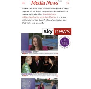 Victoria Unikel Instagram - Breaking News❗️British Royal music by Royal Composer Olga Thomas @drolgathomas featured on Gossip Stone TV show by the Queen of the most expensive Debbie Wingham￼ @debbie_wingham !

London, Great Britain – Debbie Wingham, celebrity British Artist is in full swing on the production of her show The Most Expensive on Gossip Stone TV.  Ferrari, Louis Vuitton, Cartier, Bulgari, all the international symbols of chick and luxury – this is the world of the Queen of all that is most expensive in the world. The world of wealth and fame attracts the curiosity of the public with its inaccessibility and exclusivity. What could be more appropriate? Real Royal music, of course!

The Platinum Jubilee held in celebration of Queen Elizabeth II only a month ago for her 70 years of service to the people of the United Kingdom was the occasion for the release of the Royal Jubilee Celebration album by Olga Thomas, composer and patron of British Monarchists Society @themonarchists 

Her music had such an effect on the heart and mind of Gossip Stone TV CEO and producer Victoria Unikel @victoriaunikel , that she decided to link the royal and luxury theme running throughout the show The Most Expensive, that this music must be present in the show to bookend each episode by accompanying the title and closing sequences. This music was graciously allowed to be used in the show by the author, Olga Thomas, herself. Gossip Stone TV, as an American TV channel, is honored to extend this tribute to the Queen as a sign of their great respect for British culture and tradition.