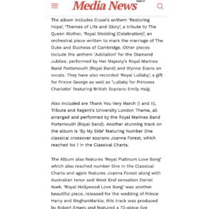 Victoria Unikel Instagram - Breaking News❗️British Royal music by Royal Composer Olga Thomas @drolgathomas featured on Gossip Stone TV show by the Queen of the most expensive Debbie Wingham￼ @debbie_wingham !

London, Great Britain – Debbie Wingham, celebrity British Artist is in full swing on the production of her show The Most Expensive on Gossip Stone TV.  Ferrari, Louis Vuitton, Cartier, Bulgari, all the international symbols of chick and luxury – this is the world of the Queen of all that is most expensive in the world. The world of wealth and fame attracts the curiosity of the public with its inaccessibility and exclusivity. What could be more appropriate? Real Royal music, of course!

The Platinum Jubilee held in celebration of Queen Elizabeth II only a month ago for her 70 years of service to the people of the United Kingdom was the occasion for the release of the Royal Jubilee Celebration album by Olga Thomas, composer and patron of British Monarchists Society @themonarchists 

Her music had such an effect on the heart and mind of Gossip Stone TV CEO and producer Victoria Unikel @victoriaunikel , that she decided to link the royal and luxury theme running throughout the show The Most Expensive, that this music must be present in the show to bookend each episode by accompanying the title and closing sequences. This music was graciously allowed to be used in the show by the author, Olga Thomas, herself. Gossip Stone TV, as an American TV channel, is honored to extend this tribute to the Queen as a sign of their great respect for British culture and tradition.