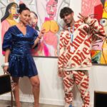Victoria Unikel Instagram - Looooved the VIP opening yesterday of @artmiamifairs , right on Valentine’s Day! thx for the invite! ♥️ Guys, it’ll be open for the next 4 days at Art Wynwood, so if you’re in Miami, don’t miss it 💫 aaaand I’m working on something mind-blowing in my artistic career! Will update soon 🔜 🚀🚀🚀