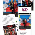 Victoria Unikel Instagram - I visited the biggest comic event in the world Comic-con 2022 in San Diego! @comic_con @sdcc2022 as Exorcist @exorcist_superhero We spent four great days visiting with new fans and industry people and making great connections. Thank you @entertainmentweekly for having us at your exclusive event in @hardrockhotels and @timburton Tim Burton-themed Burton Bash event🔥🔥🔥 #comiccon2022 #heroines #exorcist #exorcistsuperhero
