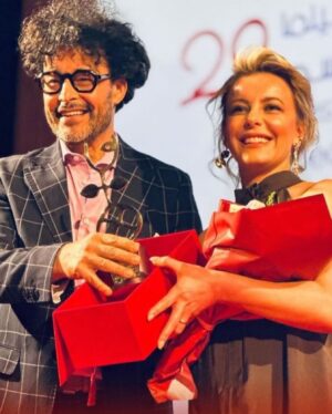 Vildan Atasever Instagram - Teşekkürler Fas . Benim için onurdu .✨
Thank you morocco . it was an honor for me ✨ 
Merci beaucoup le Maroc. C’était un honneur pour moi. ✨
 كان شرف لي✨ 
@festivalcinematetouan  @tc_rabatbe  #ilkerkılıç #rehaermumcu  @nakdas