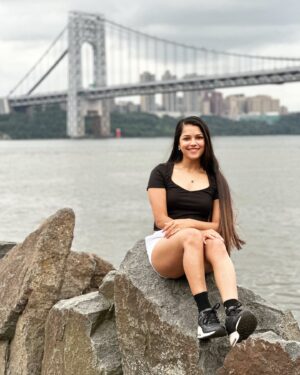 Vinitha Jaganathan Instagram - 🖤🤍
.
.
.
.
.
#black #white #dress #smile #love #instagood #instadaily #instagram #travel #newyork #nyc #view #goodvibes