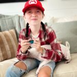 Violet McGraw Instagram - I am so grateful to finally have a Nintendo Switch of my own! Thank you @nintendoamerica for all the cool stuff!! @madeleiennmcgraw and I are having a great summer, but this made it even better. Even @iamrudytooty agrees! #nintendoswitch #thankyou #gift #freeproduct