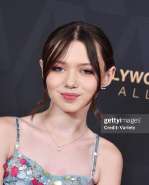 Violet McGraw Instagram - Last night at the @hollywoodcreativealliance #AstraAwards was a dream! Loved getting to spend it with @madeleinemcgraw and @jennadavis
So proud of our movie @meetm3gan Thank you @blumhouse @universalpictures @atomicmonster for an experience of a lifetime! 

Hair: @_douglasjack 
Makeup: @jennanicoleofficial 
Stylist: @veronica.graye 
Fit:
Purse @meliebianco
Shoes @shopcider
Jewels @idyl
Dress @georgeshobeika