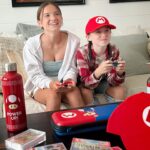 Violet McGraw Instagram - I am so grateful to finally have a Nintendo Switch of my own! Thank you @nintendoamerica for all the cool stuff!! @madeleiennmcgraw and I are having a great summer, but this made it even better. Even @iamrudytooty agrees! #nintendoswitch #thankyou #gift #freeproduct