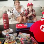 Violet McGraw Instagram - I am so grateful to finally have a Nintendo Switch of my own! Thank you @nintendoamerica for all the cool stuff!! @madeleiennmcgraw and I are having a great summer, but this made it even better. Even @iamrudytooty agrees! #nintendoswitch #thankyou #gift #freeproduct