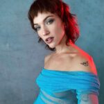 Violett Beane Instagram - Bluedabbadeeee