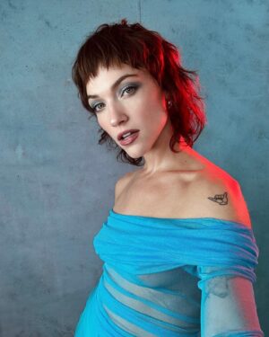 Violett Beane Instagram - Bluedabbadeeee