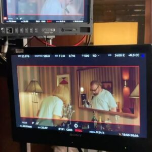 Violett Beane Instagram - When I finished reading episode 7—with tears streaming down my face, no lie, and ugly tears at that—I called Mike and @hcmcadams and I said two things: this is the best episode of television I’ve ever read and I cannot believe I get to do it. Thank you to @myunglet for leading the charge on this script, you absolutely undeniably nailed it. Griff, you were one of my favorite parts of this whole thing, so kind and so generous and I hope you know, we wouldn’t be here without ya @griffter71. A huge shout out to all of my incredibly talented cast mates in this episode but a very deep thank you to the sweetest @sophiareidgantzert and @mandypatinkin for going on this journey with me 💛 Ahh!! Go watch!! @deathdetailshulu