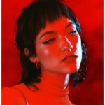 Violett Beane Instagram - @numero_netherlands with my boy @bynickrasmussen 🩸💙🧨 hair, makeup, and styling by me 🤘 interview up in my biooo
