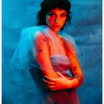 Violett Beane Instagram - @numero_netherlands with my boy @bynickrasmussen 🩸💙🧨 hair, makeup, and styling by me 🤘 interview up in my biooo