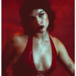 Violett Beane Instagram - @numero_netherlands with my boy @bynickrasmussen 🩸💙🧨 hair, makeup, and styling by me 🤘 interview up in my biooo