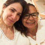 Virginia Cavendish Instagram - Margarete. ♥️✨Estava com tanta saudade. ✨♥️ #saudades #amor #cuidado #nomakeup