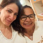 Virginia Cavendish Instagram - Margarete. ♥️✨Estava com tanta saudade. ✨♥️ #saudades #amor #cuidado #nomakeup