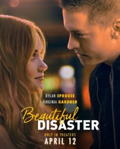 Virginia Gardner Instagram - Beautiful Disaster is headed your way!! Only in theaters April 12th! ❤️❤️❤️