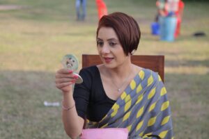 Vishavpreet Kaur Instagram - Some random clicks from the shoot… 🎬 
#pashminna #behindthescenes #onlocationshoot 

 📸:- @kaish_cinematics