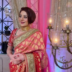 Vishavpreet Kaur Instagram - ❤️✨💫
#pashminna 
#sonysab 
#sareelove 
#feelingbeautiful