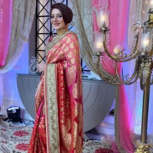 Vishavpreet Kaur Instagram - ❤️✨💫
#pashminna 
#sonysab 
#sareelove 
#feelingbeautiful