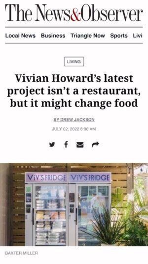 Vivian Howard Instagram - It’s a big idea, that’s for sure. @vivs_fridge