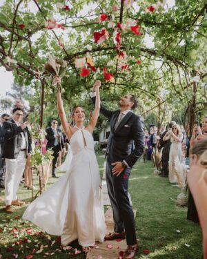Viviana Nunes Instagram - Un día especial, lleno de amor y emociones…. ❤️ Matrimonio de mi hija @natyzerene con @francisantoine