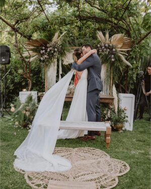 Viviana Nunes Instagram - Un día especial, lleno de amor y emociones…. ❤️ Matrimonio de mi hija @natyzerene con @francisantoine