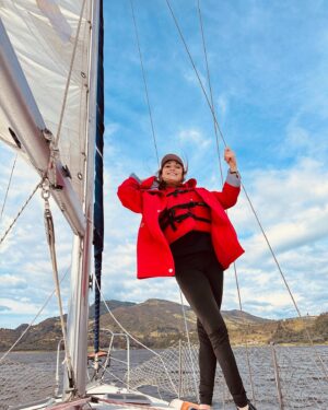 Viviana Santos Instagram - ⛵️🌊❤️ PLANAZO cerca de Bogotá! No se lo pierdan ➡️ @sailinghotai 💯recomendado!