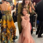Vivien Lyra Blair Instagram - I had so much fun last night at #theemmys seeing old friends and meeting new ones. 👀 I’m so grateful to have been invited. I have a million “thanks you”s for everyone that made it possible. The amazing dress 💃 was a custom piece from @veronica.graye and I ❤️ her for it! @meghan.pins did my hair and makeup and is loved by my whole family including the cats. 🐈 But none of it would have been possible without @jenjen2010 @linds_hatch and @sheridanmarch from @paradigmtalentagency and @alliemdouglas from @imprintpr 💪 Who make me feel like I belong in that room. Thank you.