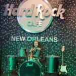 Vivien Lyra Blair Instagram - From #neworleans when we filmed #theboogeyman 👀 I’ve been playing more drums lately 🥁 so who knows maybe you’ll see me behind a kit soon 👀