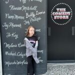 Vivien Lyra Blair Instagram - Found myself on #sunsetstrip checking out @doughbriks and @thecomedystore 👀 Did I miss anything? #vivienlyrablair #losangeles #hollywood