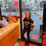 Vivien Lyra Blair Instagram - Found myself on #sunsetstrip checking out @doughbriks and @thecomedystore 👀 Did I miss anything? #vivienlyrablair #losangeles #hollywood