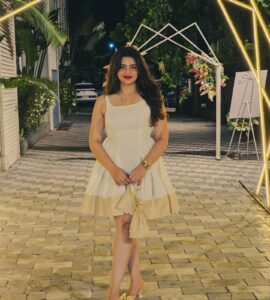 Wafa Khadeeja Rahman Instagram - Lady Khatheeja Coffeeton of Kochishire #iykyk #ootd #fashion #styling #fusion #corsetdress #outfitoftheday #bridgerton Props to @taara_fashiondesigning for bringing my vision to life! ❤️ 📷: @the_good_p