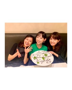 Wakana Aoi Instagram - ．
杏花のお誕生日を祐里とお祝いしました🥂

私のお誕生日もお祝いしてもらって、祐里のお誕生日もお祝いする予定☺️笑

祝いあい。

毎年こうして過ごせてうれしいなぁ…
これからも一緒に、仲良く、歳を重ねていきたいな😌