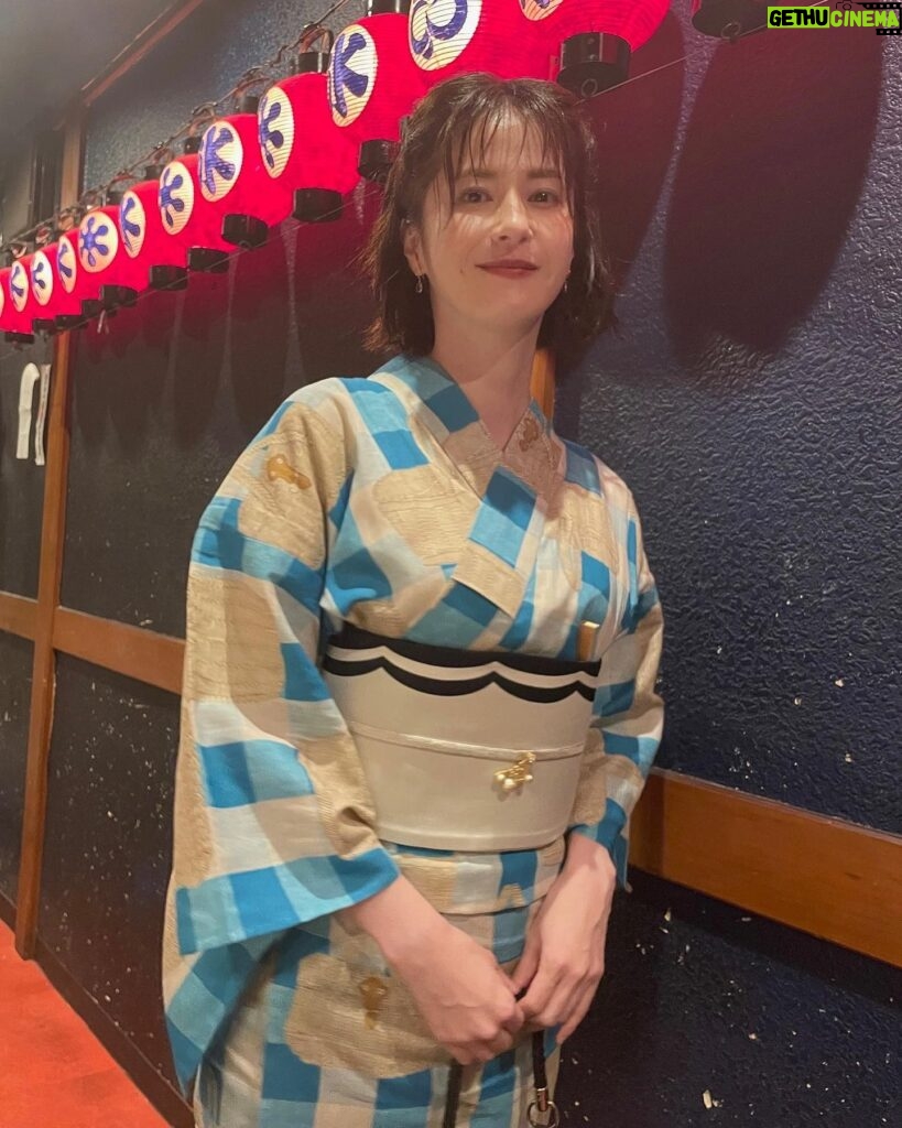 Wakana Matsumoto Instagram - 浴衣。 よーく見るとカゴバックの柄❤️ きゃわたん😍 👘💎タグ付けしてます🏷