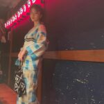 Wakana Matsumoto Instagram - 浴衣。 よーく見るとカゴバックの柄❤️ きゃわたん😍 👘💎タグ付けしてます🏷