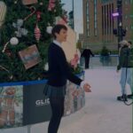 Wallis Day Instagram - this the season… w/ @jomalonelondon ⛸️🎄 #JoMaloneLondonXGlide