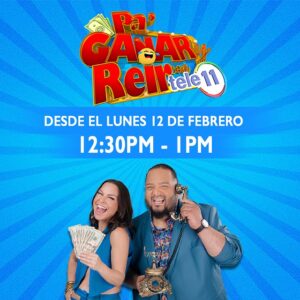 Wanda Sais Instagram - Estamos muy emocionados y listos Pa’ Ganar y Reir 🎉 desde el lunes 12 de febrero a las 12:30PM por @teleonce #ViveloBoricua