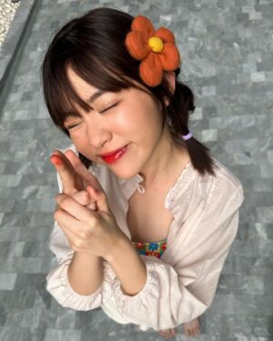 Warisara Jitpreedasakul Instagram - ฉ่ำๆเลยจ้าาาาาาาาาา ไปไปปายยยยยย🌺🔫!
